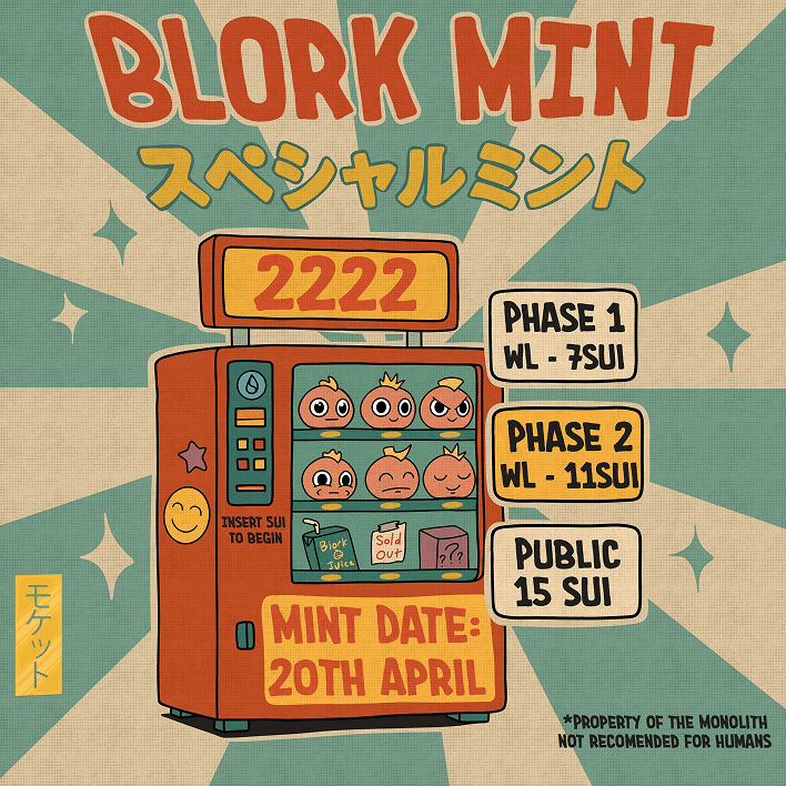 Blork Mint Vending Machine